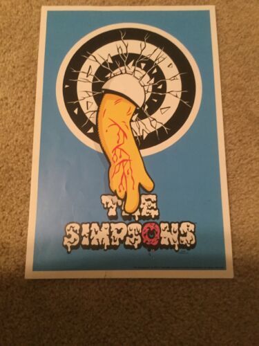 The Simpsons Skateboard Poster