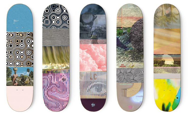 Full Set of 5 Mashup Art Series The Killing Floor TKF Skateboard Decks Lot