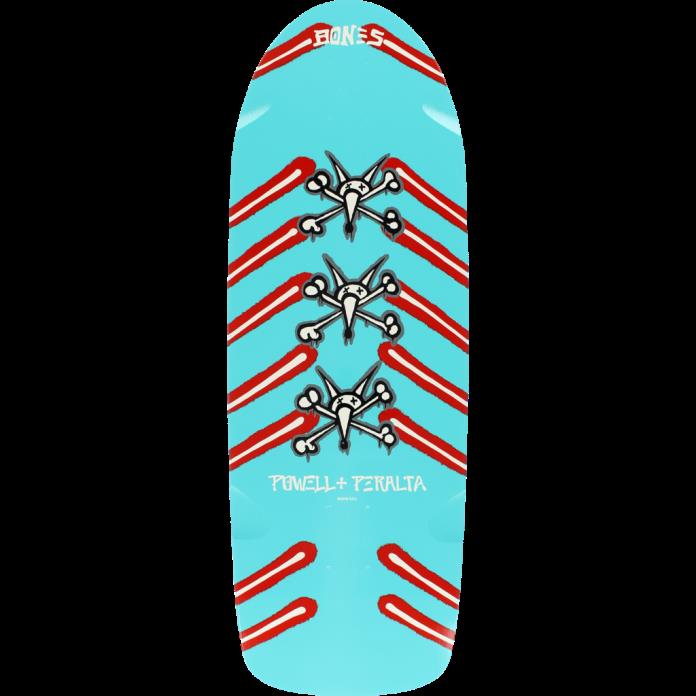 Powell Peralta OG VATO Rat Bones Re-Issue Skateboard Deck blue rare NEW hawk