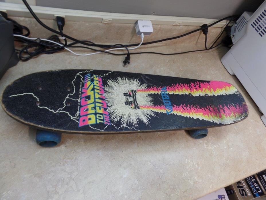 1985 Valterra BTTF BACK TO THE FUTURE Skateboard RARE Vintage COLLECTABLE