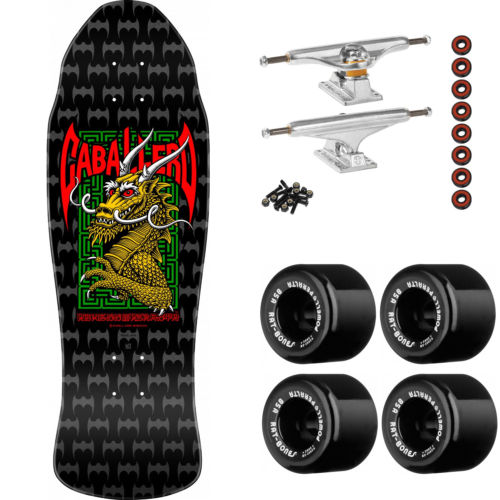 Powell Peralta Skateboard Caballero Cab Street Dragon + Independent / Rat Bones