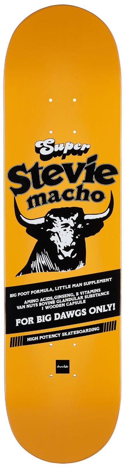 Chocolate - Stevie Perez Pro Deck - Super Macho Skateboard - 8