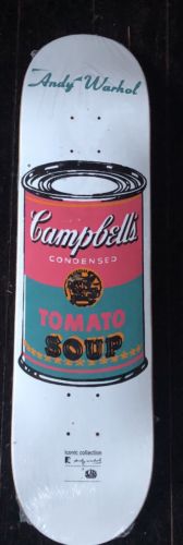 Alien Workshop Andy Warhol Campbells Soup Can Skateboard Iconic Collection