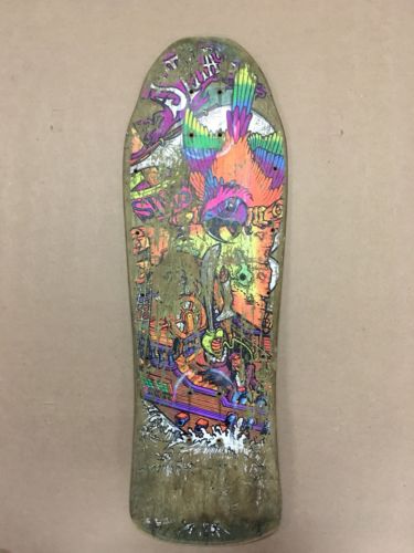 Rare 80s Old School Sims Kevin Staab Pirate Skateboard ?? Deck Vintage!