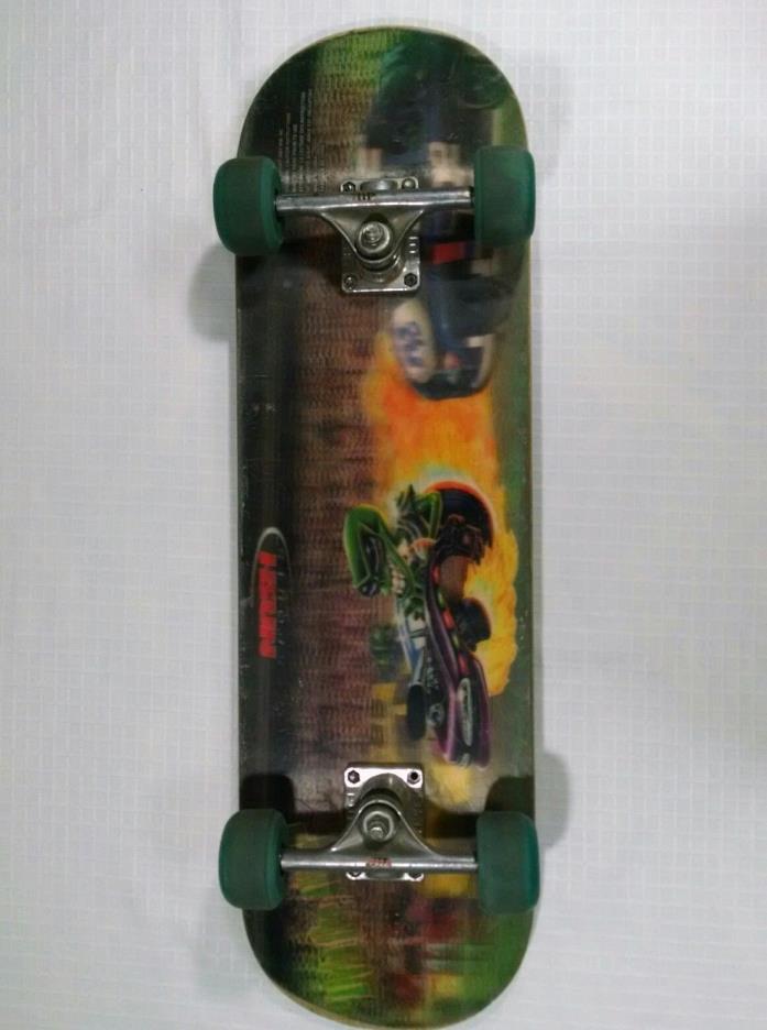 2003 Hobie Skateboard Rare Deck Collectible 3D Alien Hot Rod  Nash