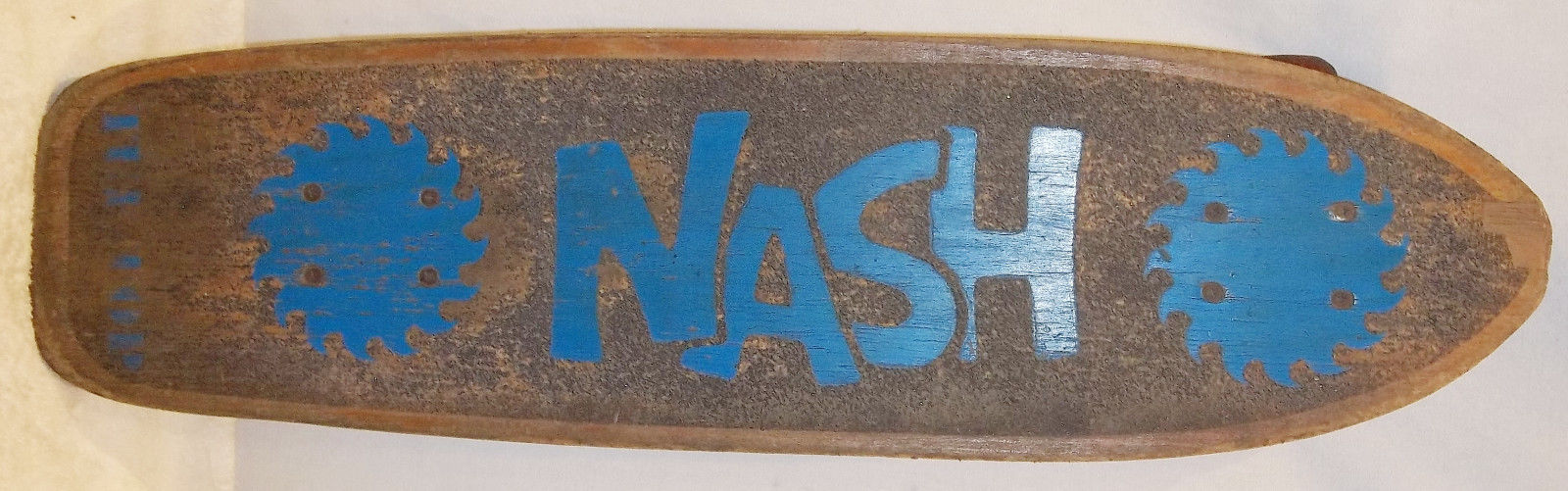 VINTAGE NASH WOOD 1960's 1970's Sidewalk Surfboard Skateboard