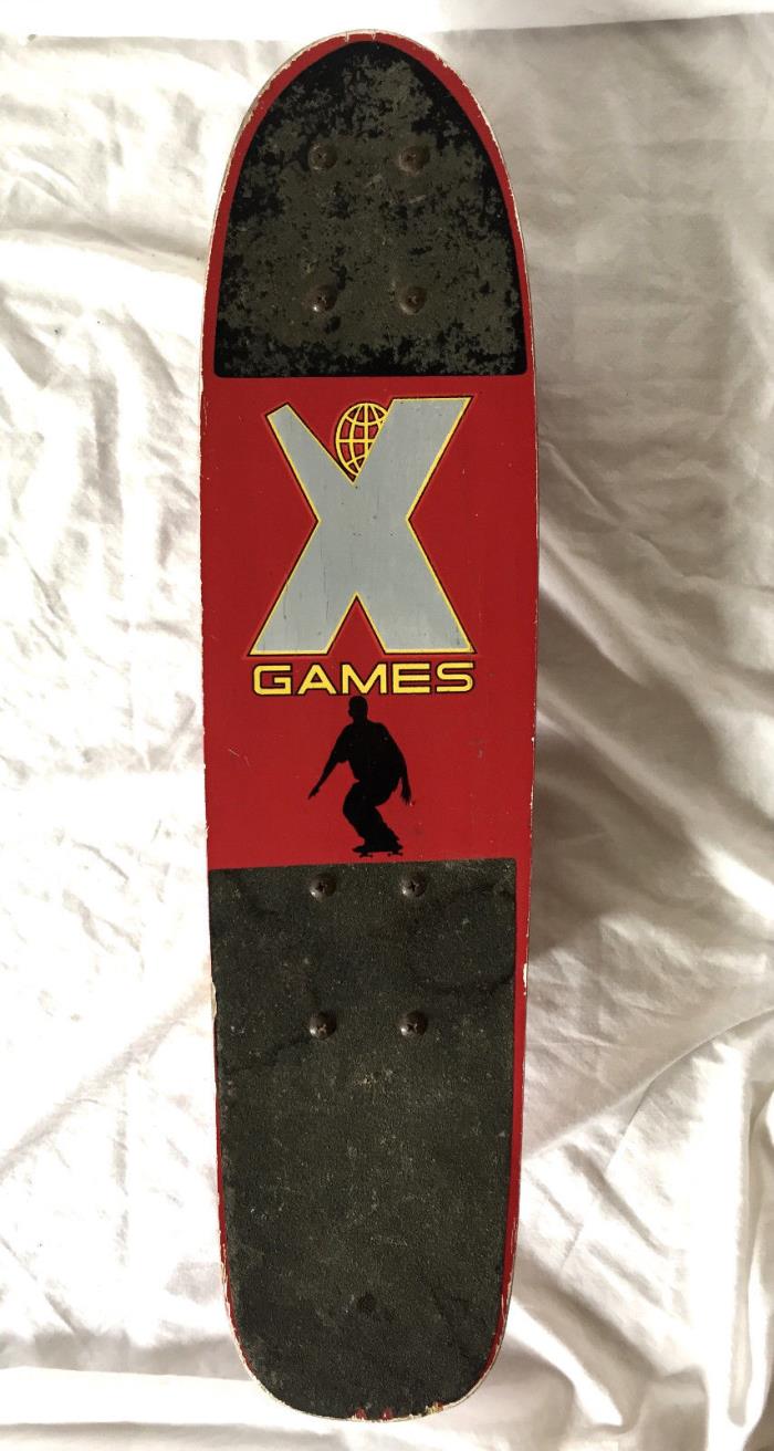 Vintage X GAMES SKATEBOARD STATIC California Red 24