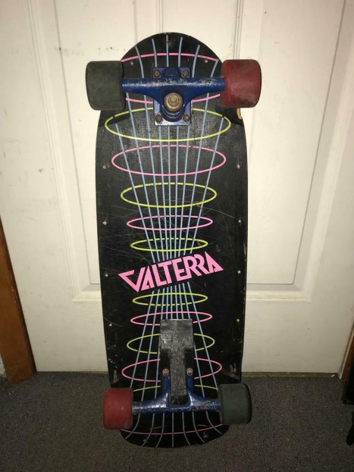 Vintage Valterra Skateboard with Powell Rat Bones Wheels