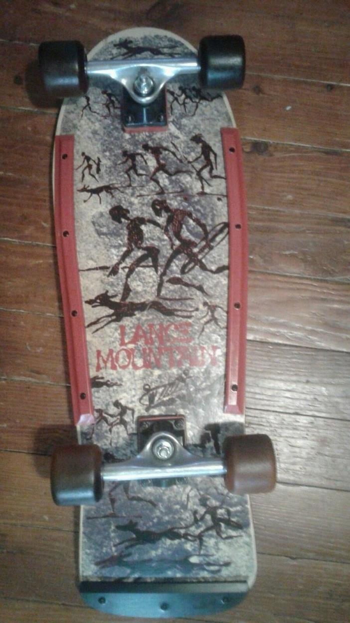 Vintage Powell Peralta Lance Mountain XT complete skateboard w/ YoYos & Trackers