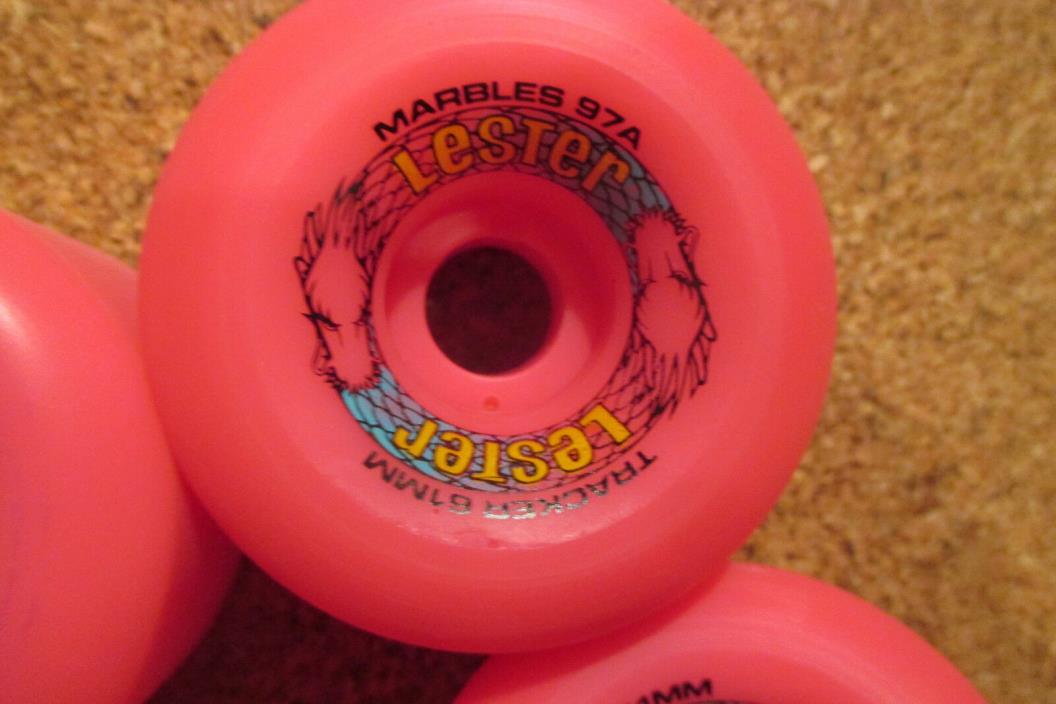 Nos 80's Tracker Lester Marbles Wheels Pink  Lester Kasai