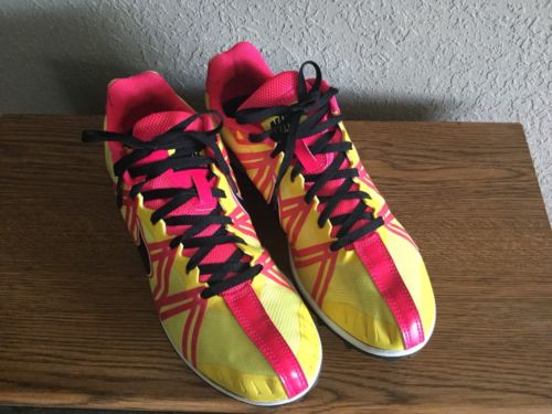 NIKE Track & Field~JANA STR WFLE~Yellow/Pink/Black Running Shoe Size W8.5