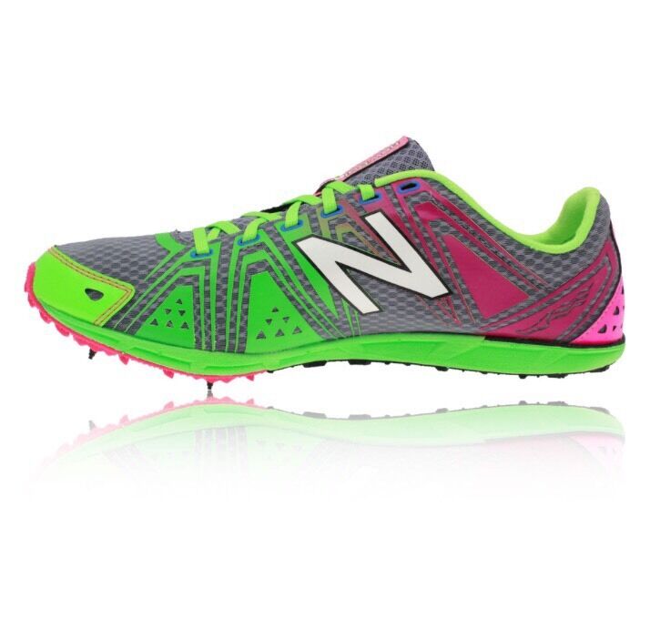New Balance Track Spikes Running Shoes XC700v3 Pink/Green WXC700PS Women's 9
