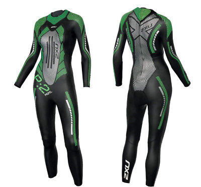 New 2XU Women P:2 Propel Wetsuit Tri Triathlon Small 4'11->5'5 USA FREE SHIPPING