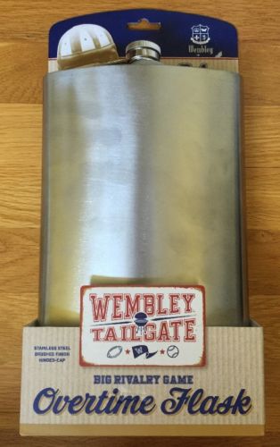 WEMBLEY TAILGATE 64 OZ STAINLESS OVERTIME FLASK