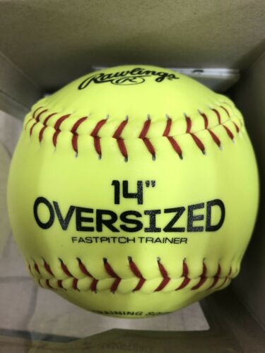 14 Inch Rawlings Oversized Fastpitch Softball Pitching Trainer New Free Shipping