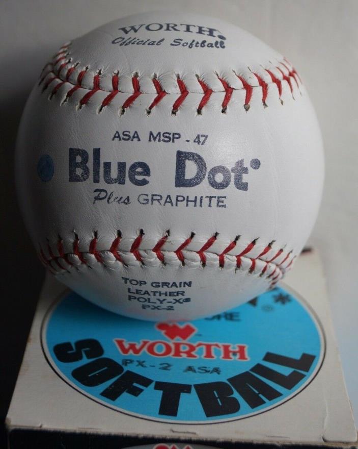 Worth Blue Dot Plus Graphite Poly-X PX-2 Solid Core ASA  Slow Pitch Softball