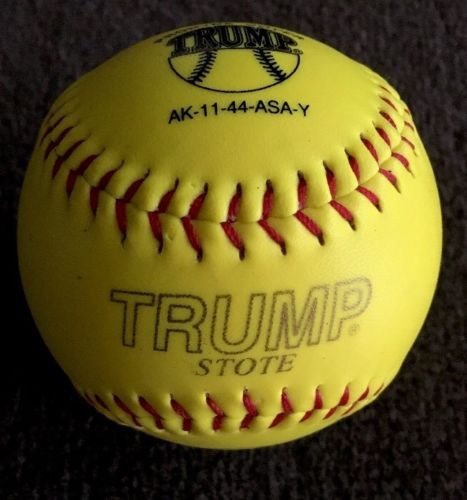 One Dozen Trump Stote ASA Certified Softball AK-11-44-ASA-Y Prohyde Cover Yellow