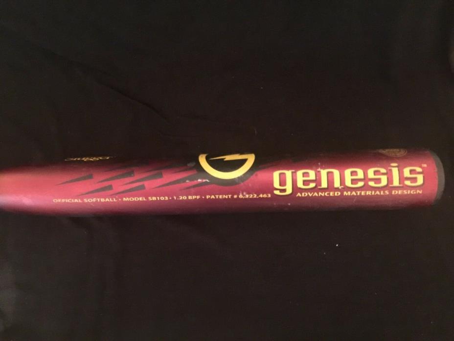 Louisville Slugger TPS Genesis Slow Pitch Softball Bat 34/28