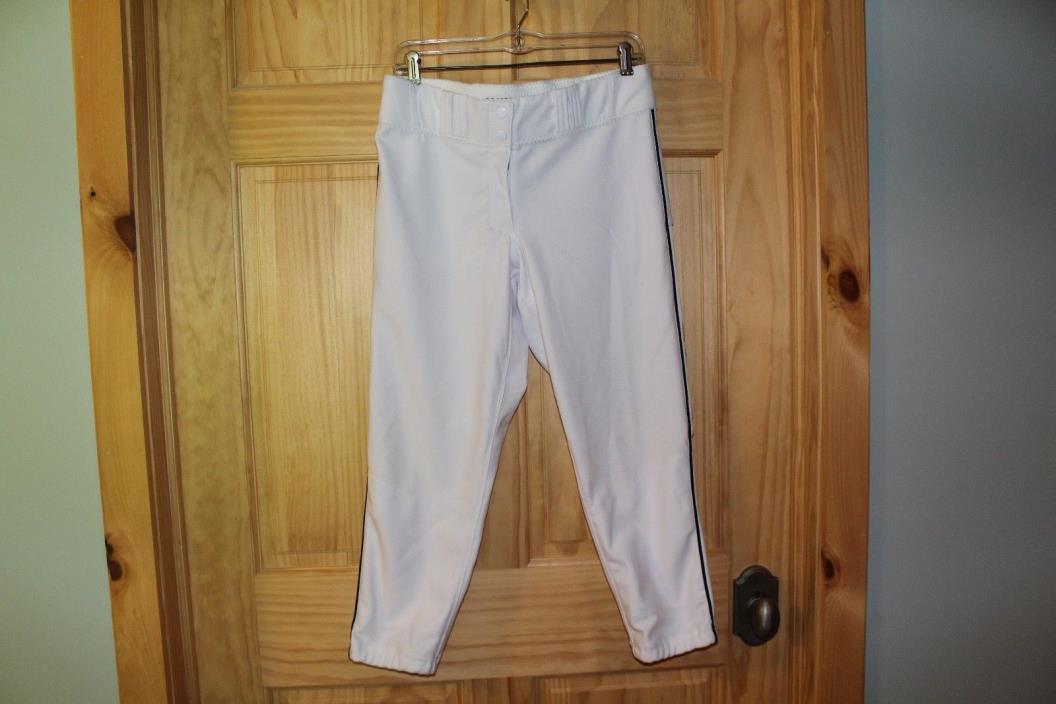 NEW Adidas White Baseball Pants - M