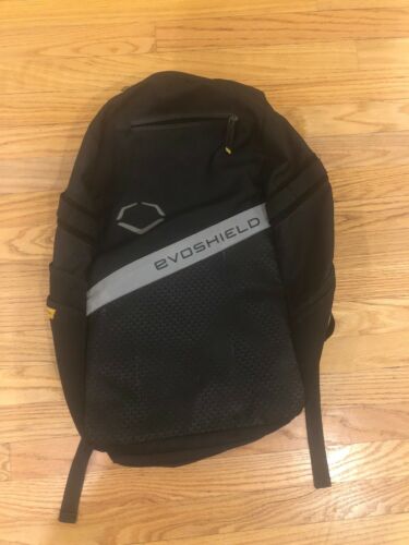 EvoShield Black W Grey Softball Baseball Player Backpack Bat Bag