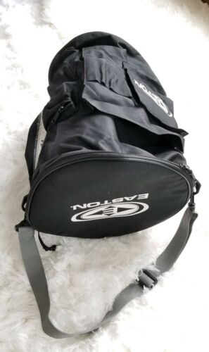 Easton Softball/Baseball Equipment Utility Bag Cylinder Duffle Black White
