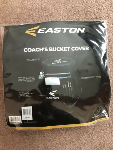 Easton Baseball / Softball Padded Coach's Storage Bucket Ball Cover New In Bag