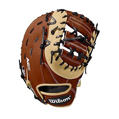 Wilson 2018 A2K 1617 First Base Baseball Right Hand Gloves Copper/Blonde 12.5