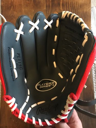 Rawlings 11.5 Baseball Glove PL115G For LH throwers.  Free US Priority Shipping