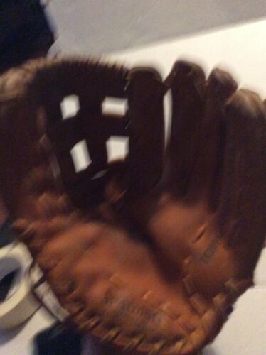 Vintage Spalding Baseball Glove Top Grain Leather Deep Formed Pocket Right Hand