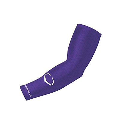 EvoShield EvoCharge Compression Arm Sleeve Purple Large/X-Large