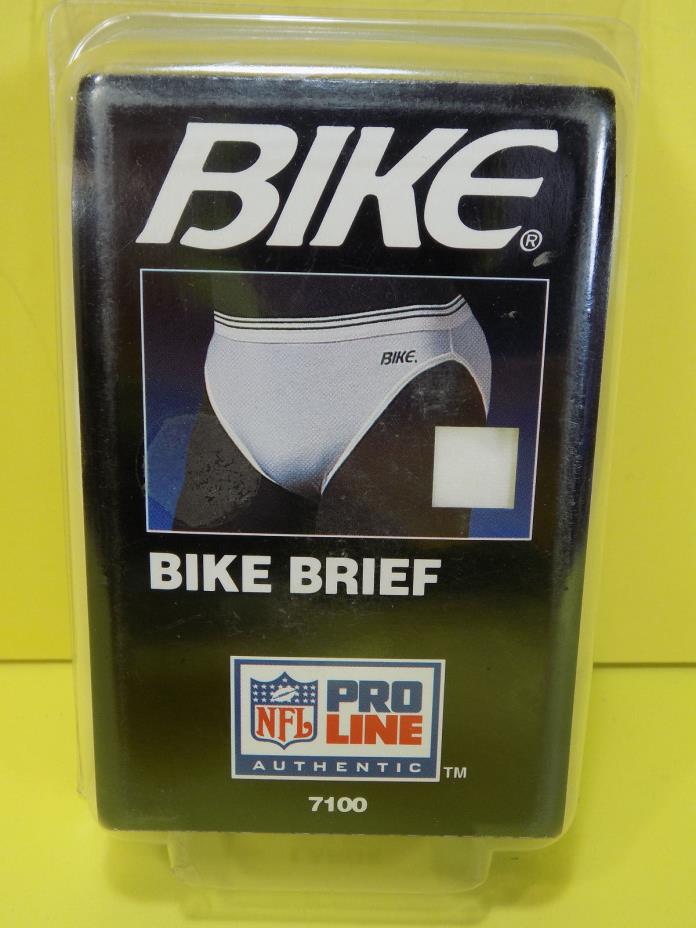 RARE NEW OLD STOCK BIKE ATHLETIC BRIEF UNDERWEAR STYLE 7100 SIZE LARGE 38-44