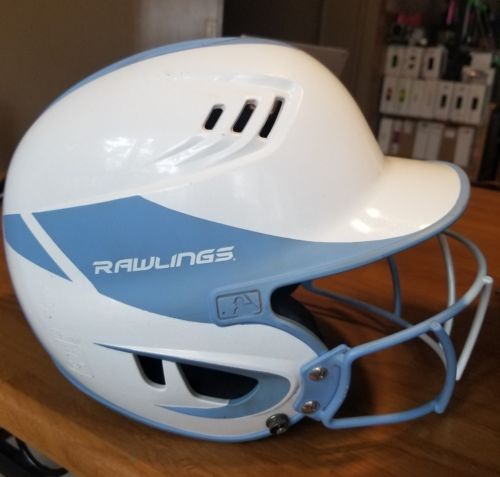 Rawlings Velo Two Tone Youth Batting Helmet with Faceguard