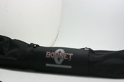 BowNet Big Mouth Elite Practice Net Fiberglass Canvas Gage Netting Collapse Legs