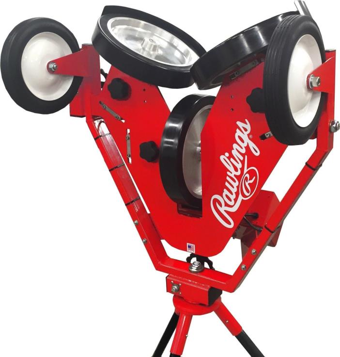 Rawlings Pro Line 3 Wheel Baseball Pitching Machine - Brand New