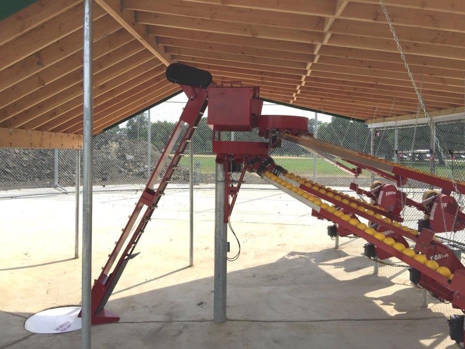 Automated Batting Cages ABC Automatic Conveyor/Feeding System - Excellent