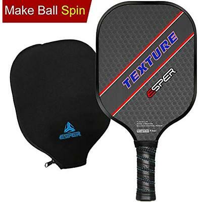 Pickleball Paddle Lightweight Graphite Racket Honeyb Core Racquet Composite For