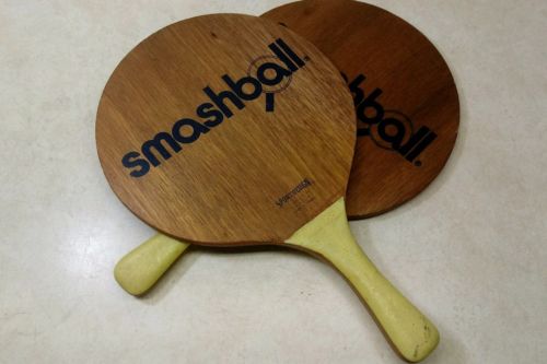 Sports game Vintage Smashball paddles Raquets By Sport Design very good shape