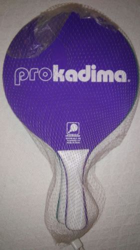 Pro Kadima Paddles New in Bag Missing Ball
