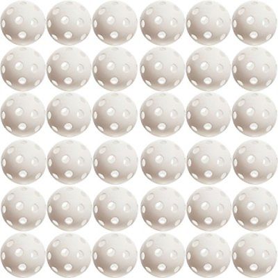 JUGS SPORTS Pickleballs - Jugs White Indoor Balls - 36 Pack