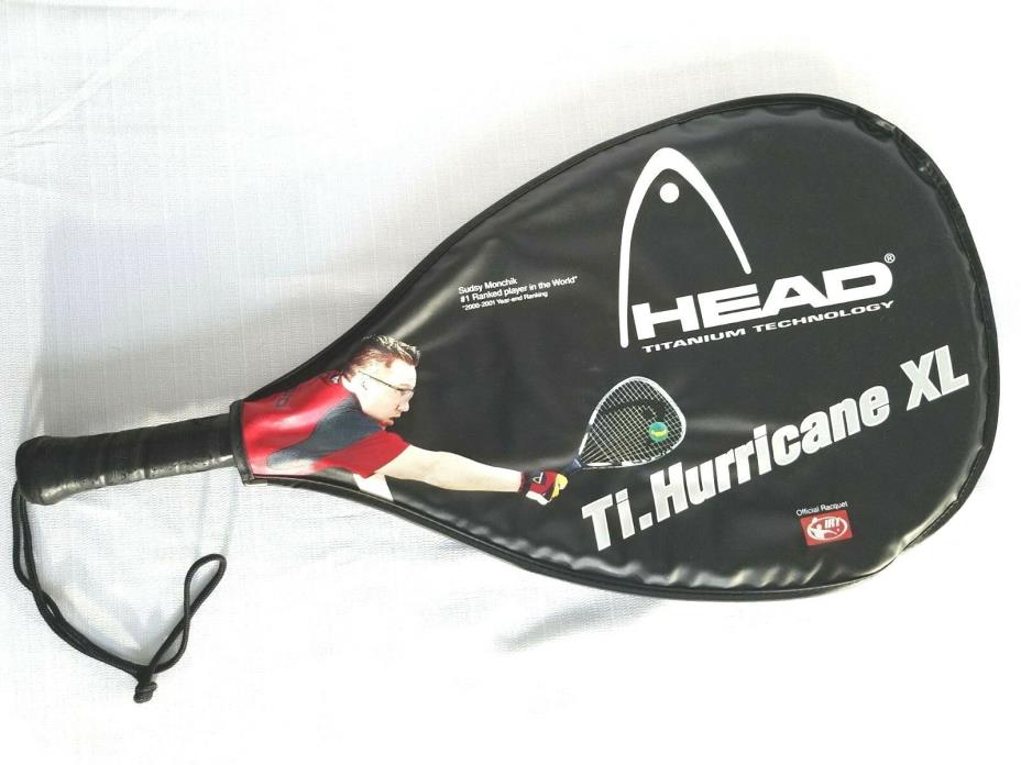 Head Ti Hurricane XL Racquetball Racquet w/Cover