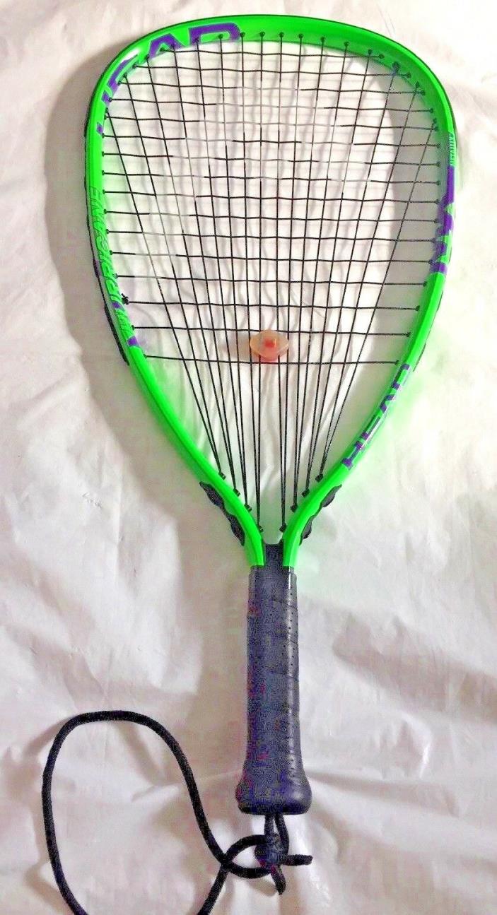 HEAD MX Hurricane Metallix Racquetball Racquet..3 5/8