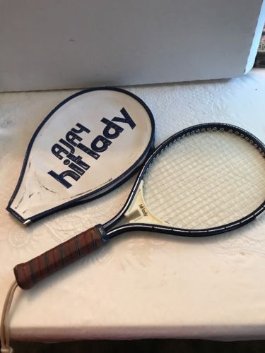 vintage Ajay Hit Lady racquetball racket Racquet with cover Sports Serve T44