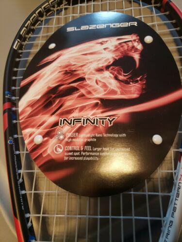 Slazenger Infinity Graphite Squash Racquet White