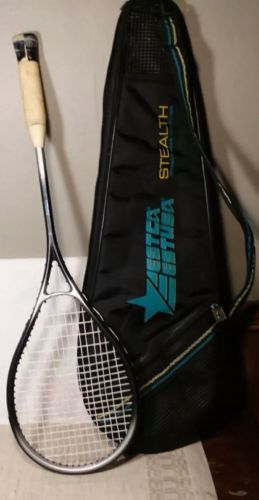 ESTCA (ESTUSA) Squash Racquet w. Case  1980's World Champion Jahangir Khan