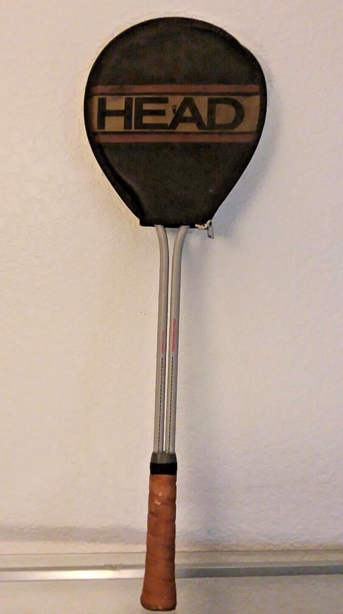 Vintage AMF Head Professional Tubular Design Mid Size Squash Racket Racquet