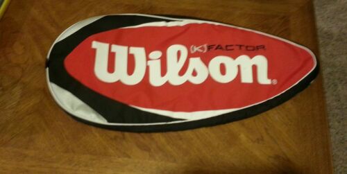 Wilson K Factor Tennis Racquet Racket Cover Bag