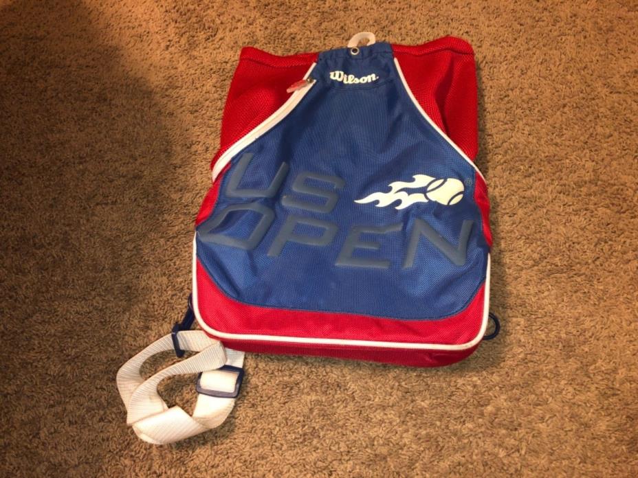 Wilson US Open Tennis Backpack Sling Bag - Red/White/Blue