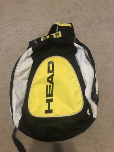 Head Tennis Backpack Black/Orange/White