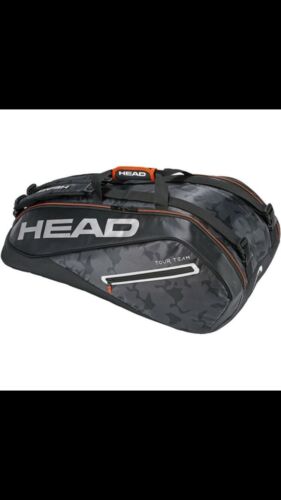 HEAD Tour Team 9 Supercombi racquet racket tennis bag - Black/Red