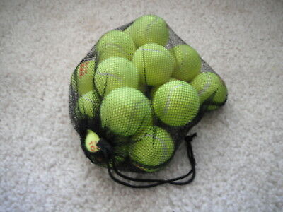 Tourna Mesh Carry Bag of Tennis Balls (Bag of 18 Balls)